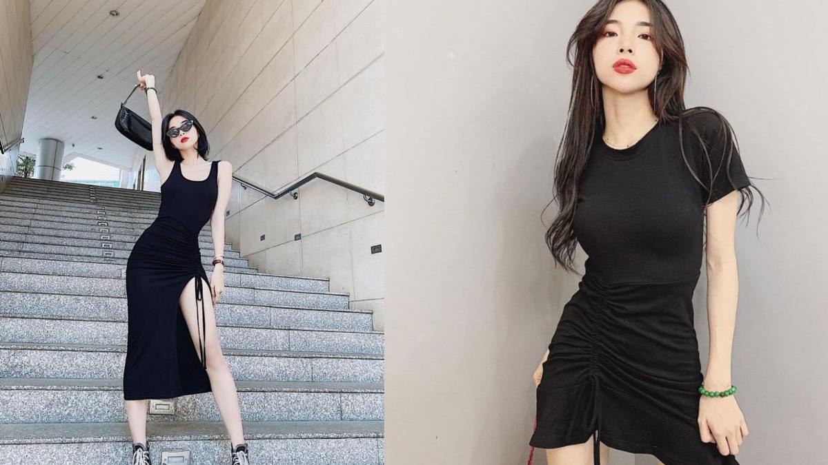 Cách tạo dáng chụp ảnh đẹp khi mặc váy ôm body Tạo dáng cá tính