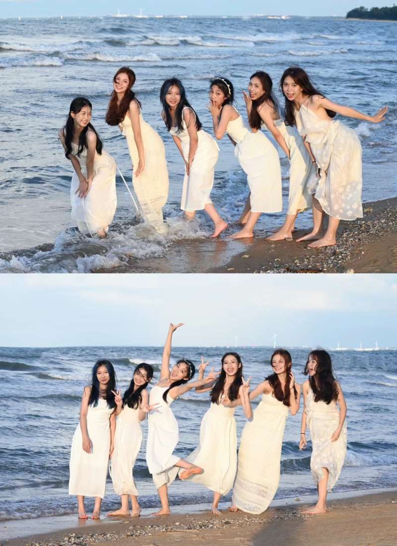 Top 10 cách chụp ảnh nhóm lầy lội cho 6 người siêu độc