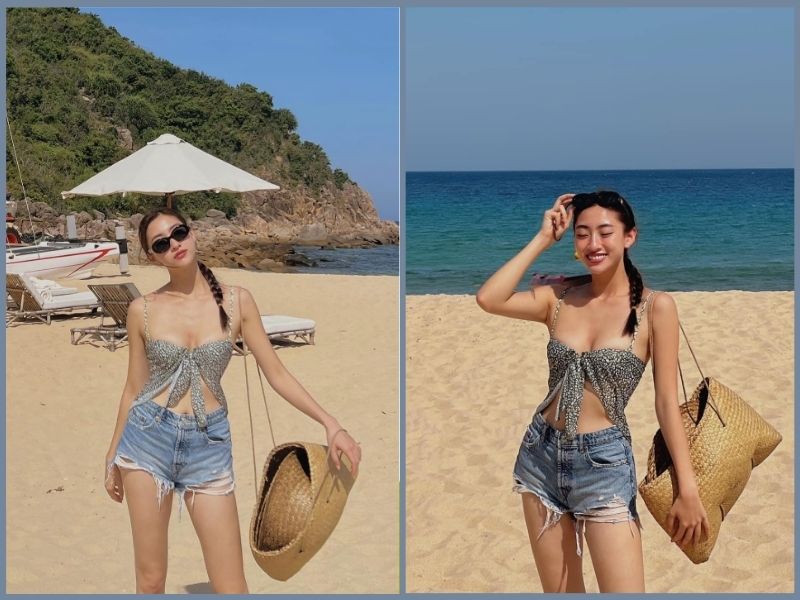 mặc gì đi biển để chụp hình đẹp