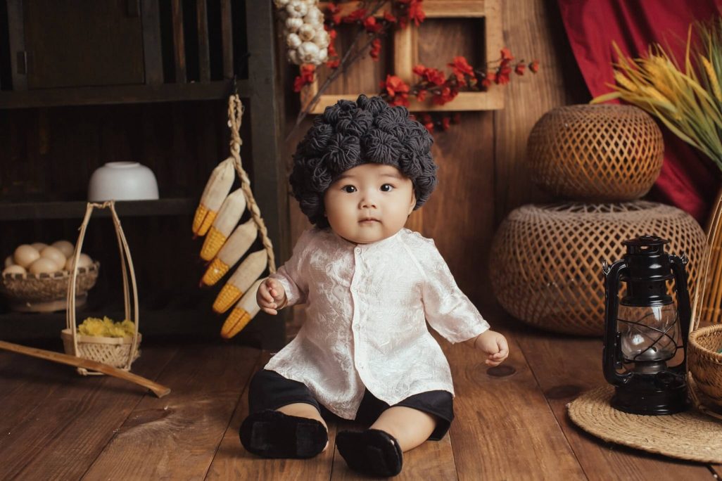 Chụp ảnh Tết đẹp cho bé tại Nha Trang