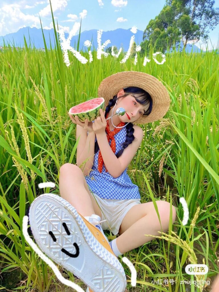 Concept chụp ảnh cánh đồng lúa