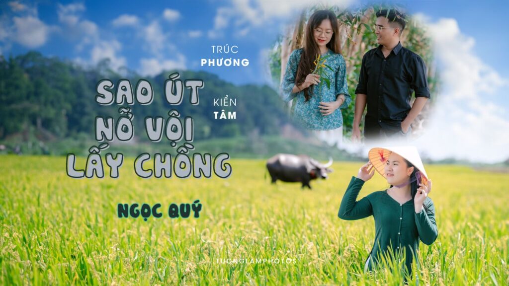 Concept chụp ảnh cánh đồng lúa – tạo dáng cách chụp ảnh 
