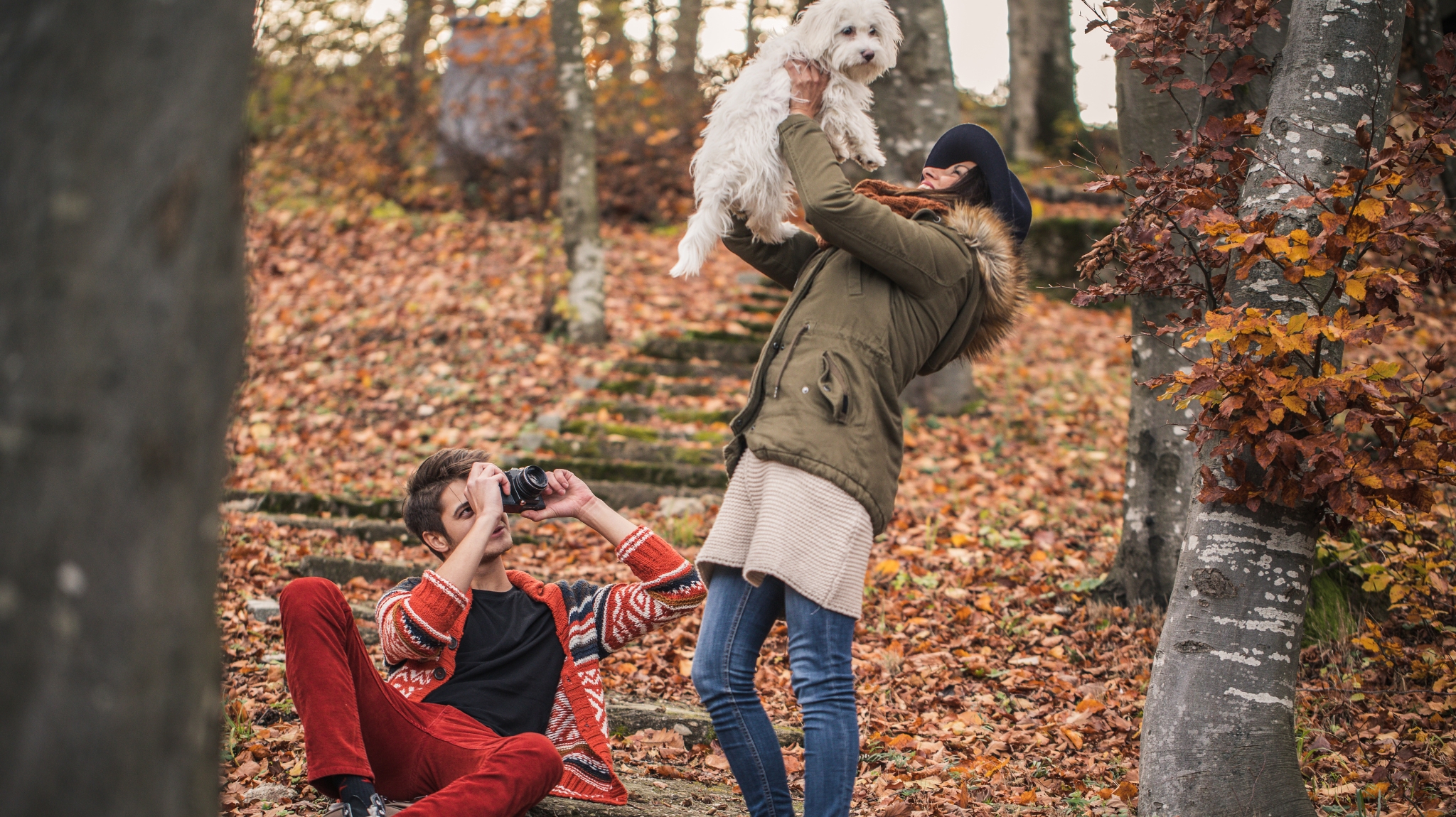 Cách tạo dáng dễ thương khi cùng thú cưng