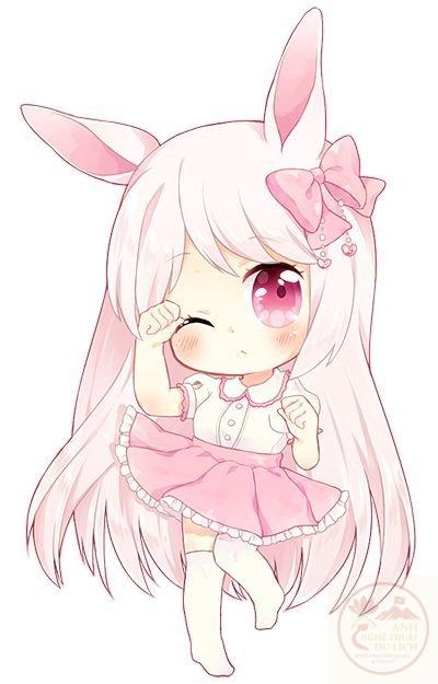 Thỏ anime ngại ngùng