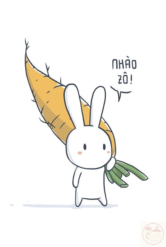 Thỏ anime thanh thoát