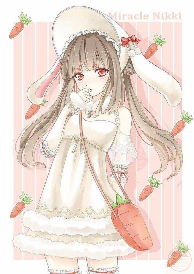 Thỏ anime trong trẻo