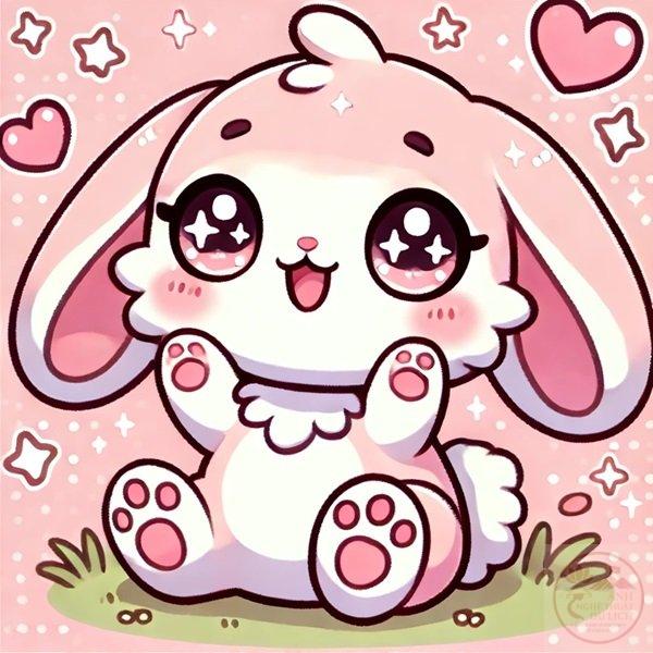 Thỏ chibi cute