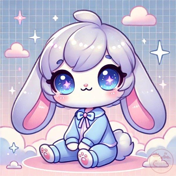 Thỏ chibi dễ thương
