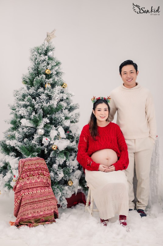 CONCEPT CHỤP ẢNH BẦU NOEL