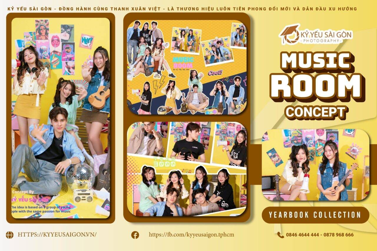 CONCEPT KỶ YẾU MUSIC ROOM