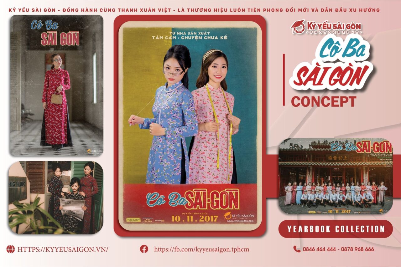 CONCEPT KỶ YẾU CÔ BA SÀI GÒN