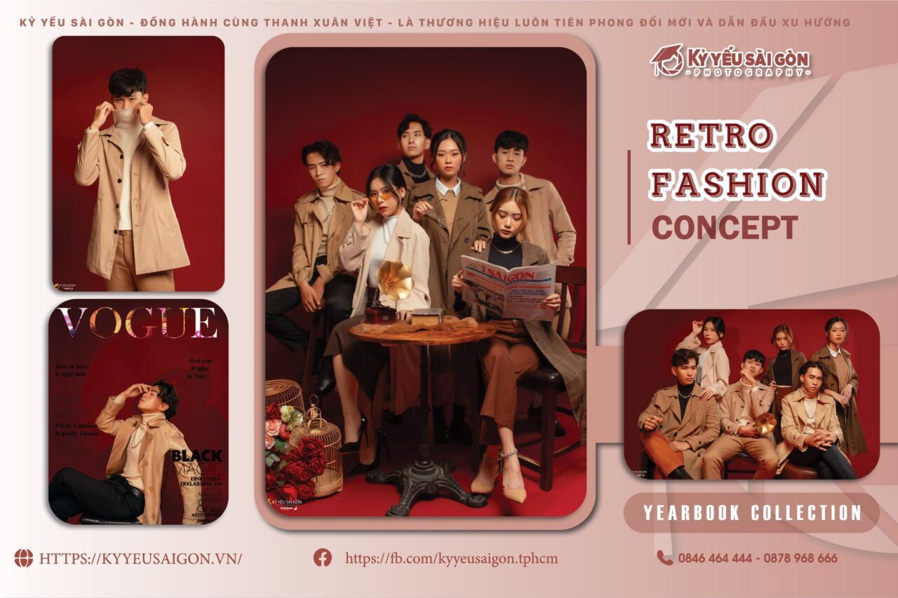 CONCEPT KỶ YẾU RETRO
