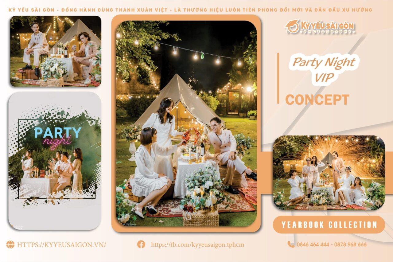 CONCEPT KỶ YẾU PARTY NIGHT