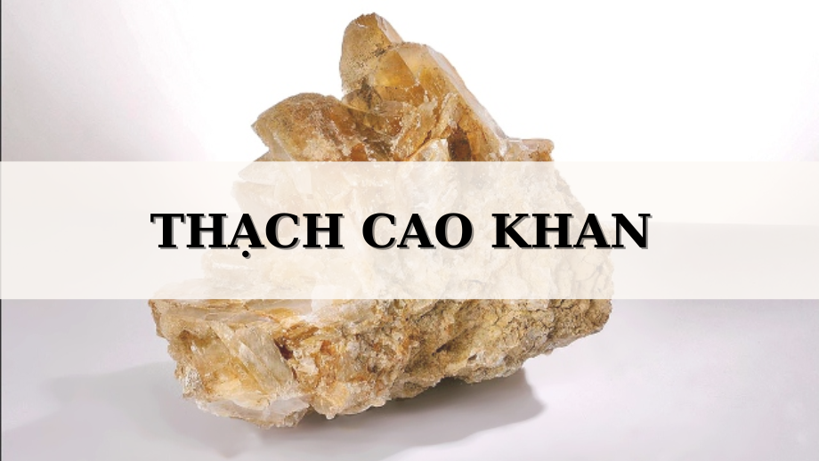 Thạch cao khan có công thức là? Đặc điểm và ứng dụng