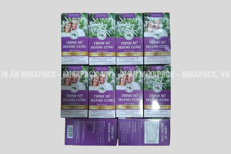 Mẫu in bao bì dược đẹp mắt