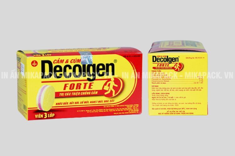 Mikapack in bao bì dược đầy đủ thông tin 