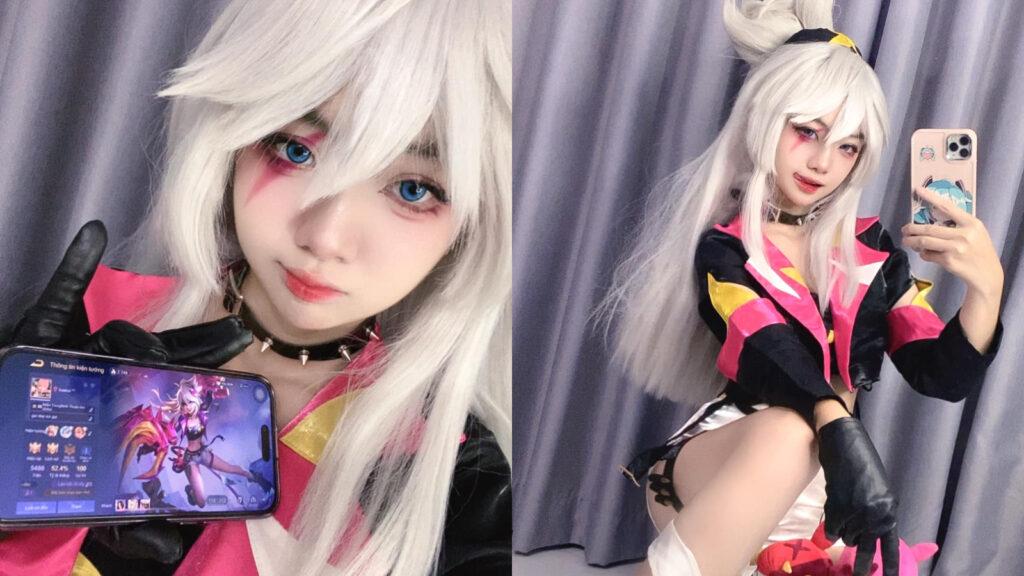 Liên Quân: Cosplay Aoi tinh nghịch khiến ai cũng muốn nhường lính mid