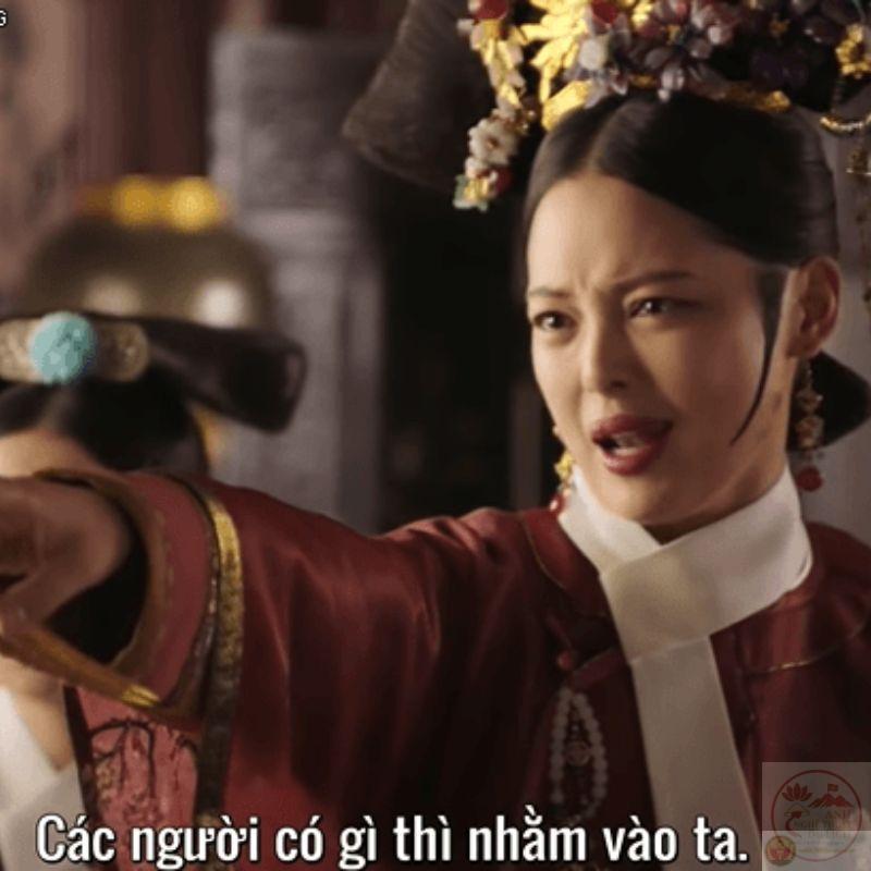 Meme trong Như Ý truyện hài hước với nhân vật Gia Quý Phi
