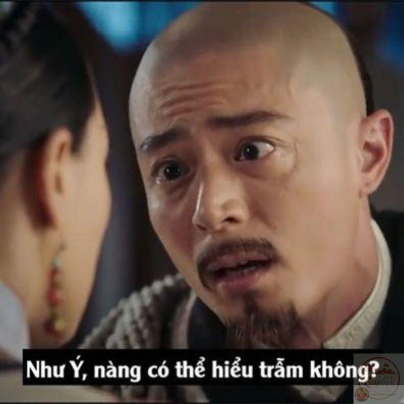 Meme hoàng thượng trong Như Ý Truyện phổ biến trên mạng xã hội