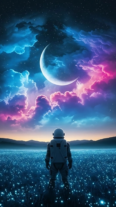 Hình nền phi hành gia cho iPhone