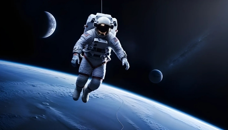 Hình nền phi hành gia giống thật cho máy tính