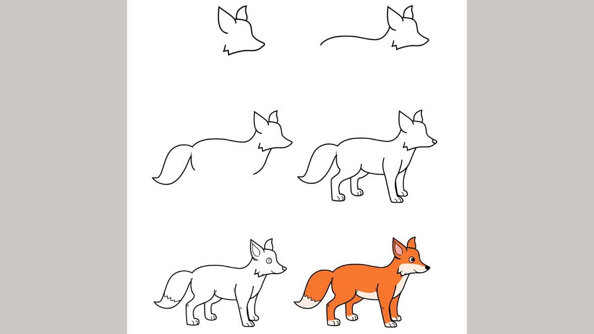 Cách vẽ con vật đẹp đơn giản