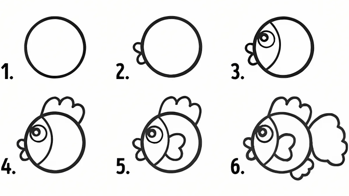 Hướng dẫn 20+ cách vẽ con vật đơn giản, cute cho bé