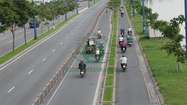 Dải phân cách giao thông bao gồm những loại nào?