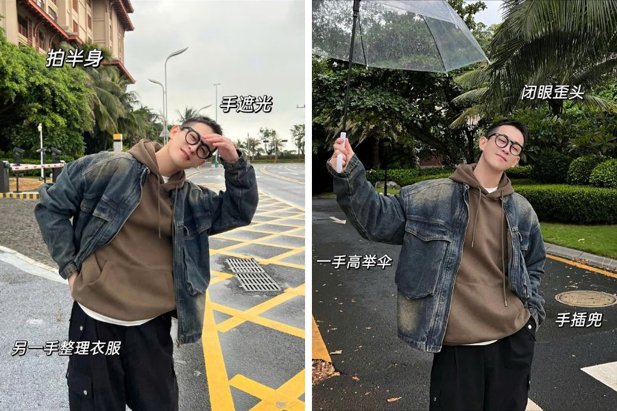 Hướng dẫn tạo dáng thư giãn thoải mái khi nhìn vào camera 