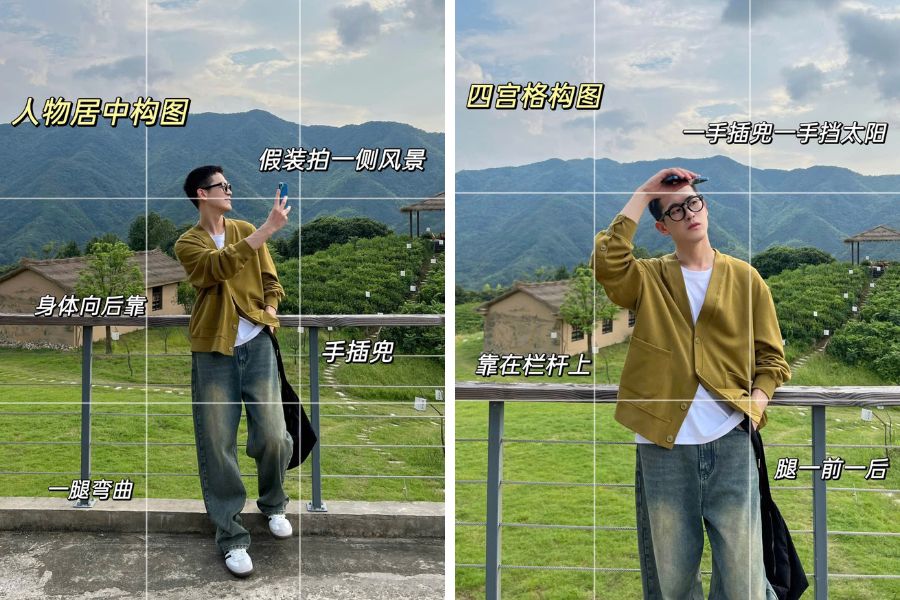 Bỏ túi 16 cách tạo dáng chụp ảnh nam ngoài trời đẹp, nam tính