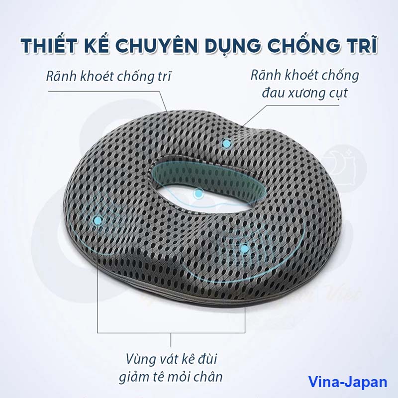 Đệm Lót Mông Ema Chống Trĩ Siêu Êm