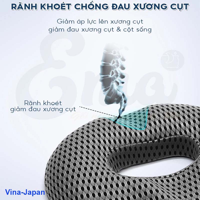 Đệm Lót Mông Ema Chống Trĩ Siêu Êm