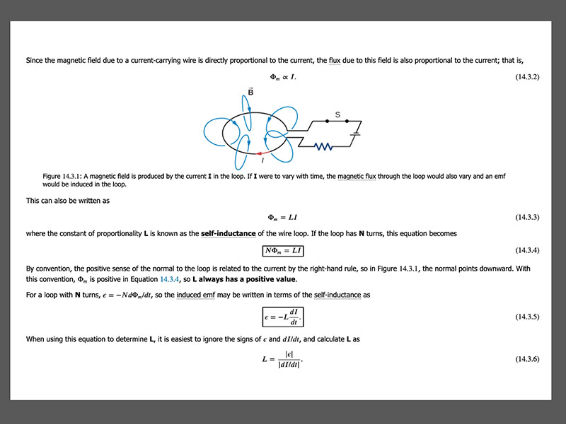 Công thức tính từ thông qua cuộn cảm của lớp 11 và lớp 12
