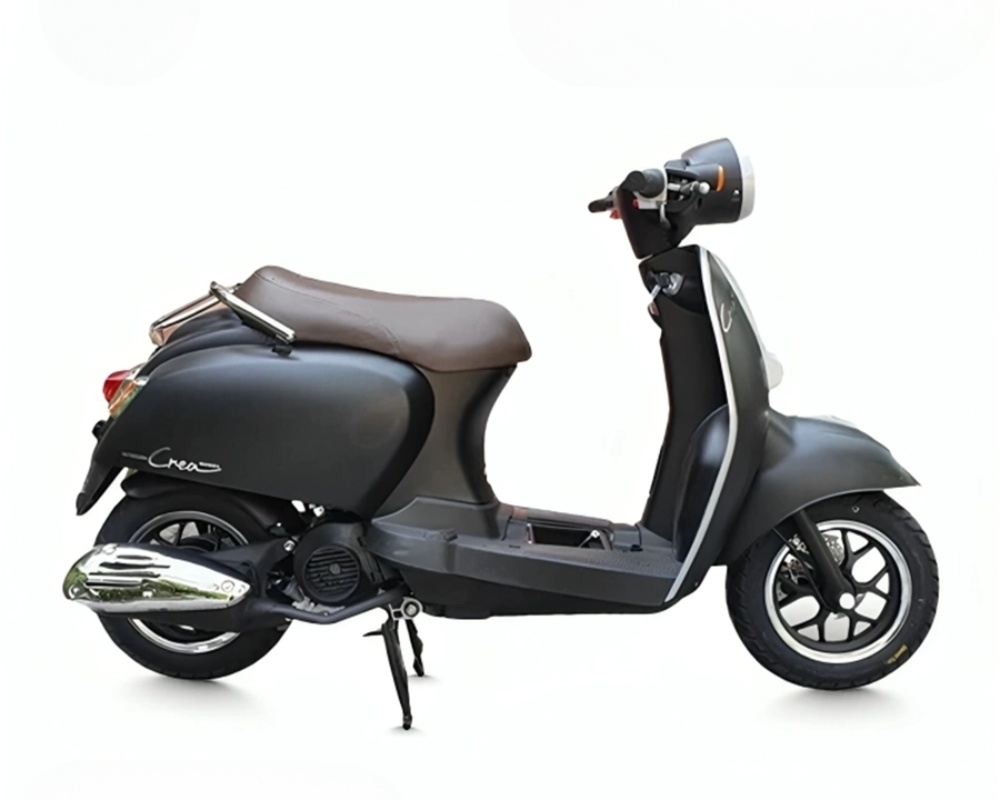 Xe ga 50cc Nioshima Crea Plus - mẫu xe ga 50cc cho nữ sinh cấp 3 sở hữu thiết kế ngọt ngào, trẻ trung với kiểu dáng "scoopy" bo tròn mềm mại