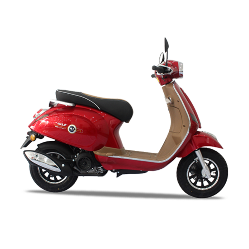 SYM Angela 50cc thiết kế nhỏ gọn và màu sắc trang nhã, tạo nên nét cuốn hút riêng, rất được các bạn học sinh nữ cấp 3 ưa chuộng