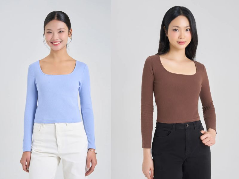 ngực to vai rộng mặc gì