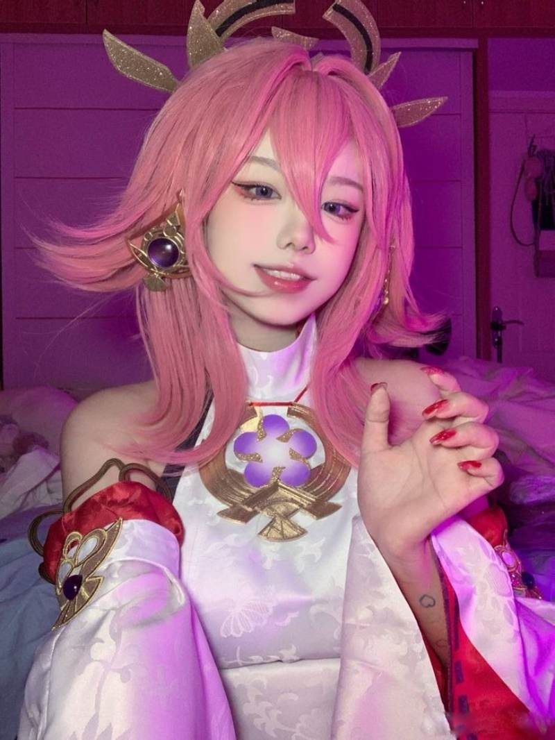 Cosplay Yae Miko dễ thương