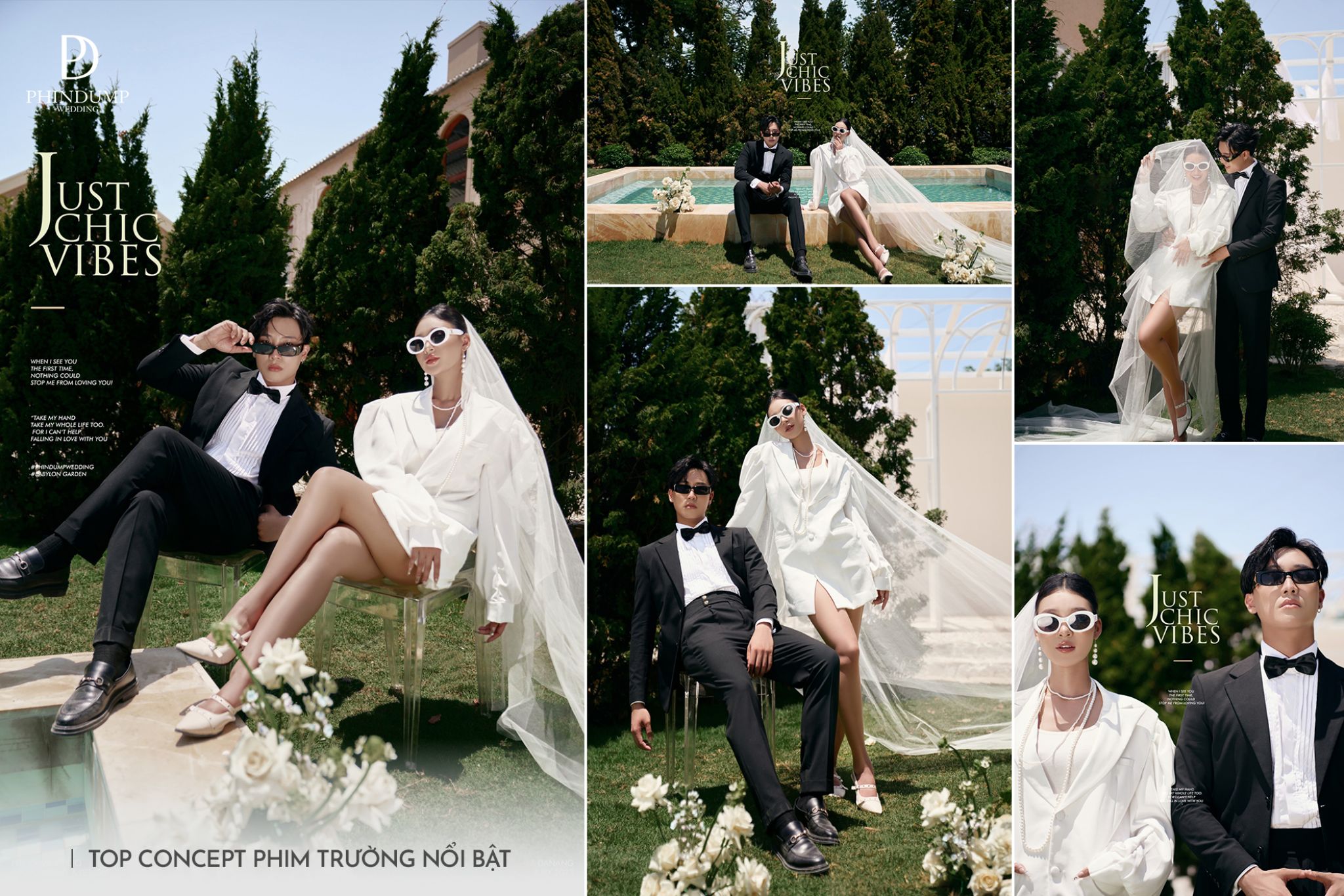 Chụp ảnh cưới phim trường