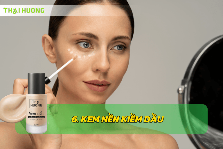 Kem nền kiềm dầu giúp hạn chế trôi nền, mốc nền trong mùa hè