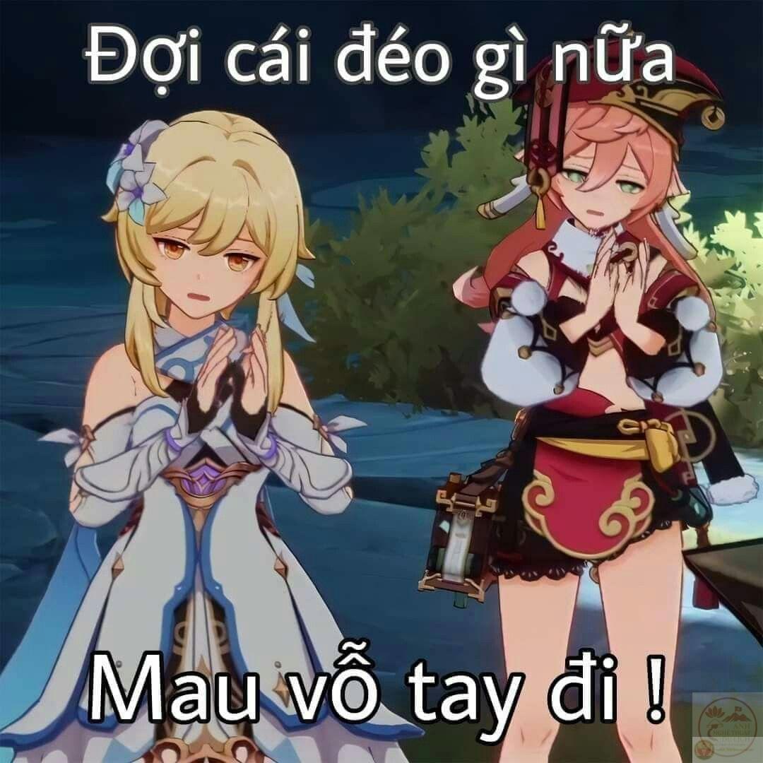 Cư dân mạng Việt chia sẻ ảnh chế Genshin trên khắp diễn đàn game
