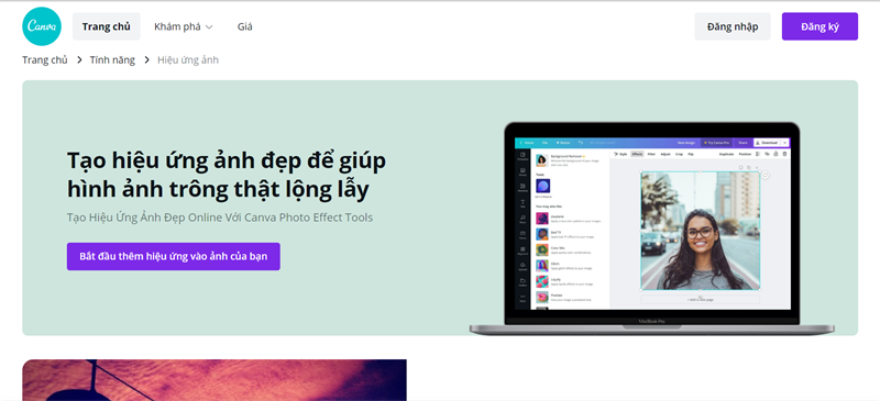 TOP 10 website tạo hiệu ứng ảnh online miễn phí, đẹp, ấn tượng