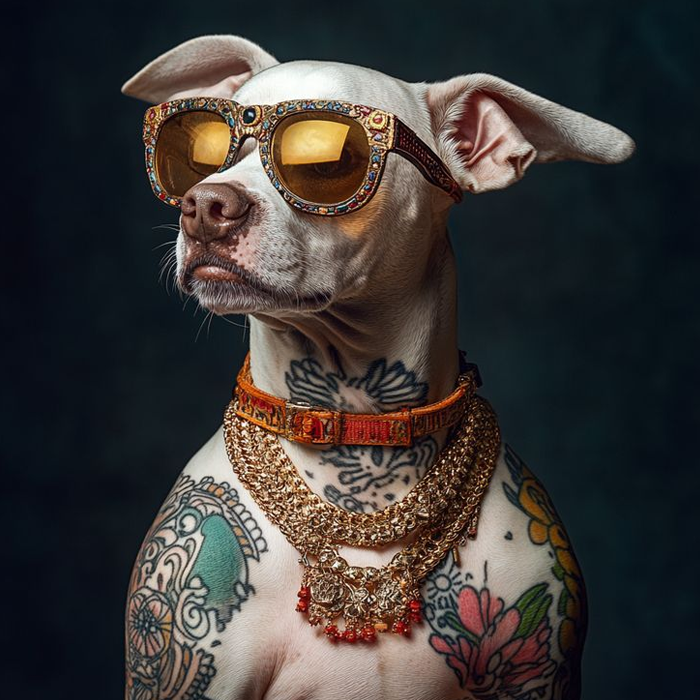 Ảnh chú chó không lông