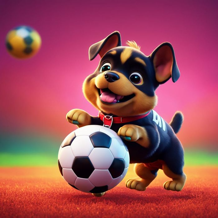 Hình ảnh con chó hoạt hình