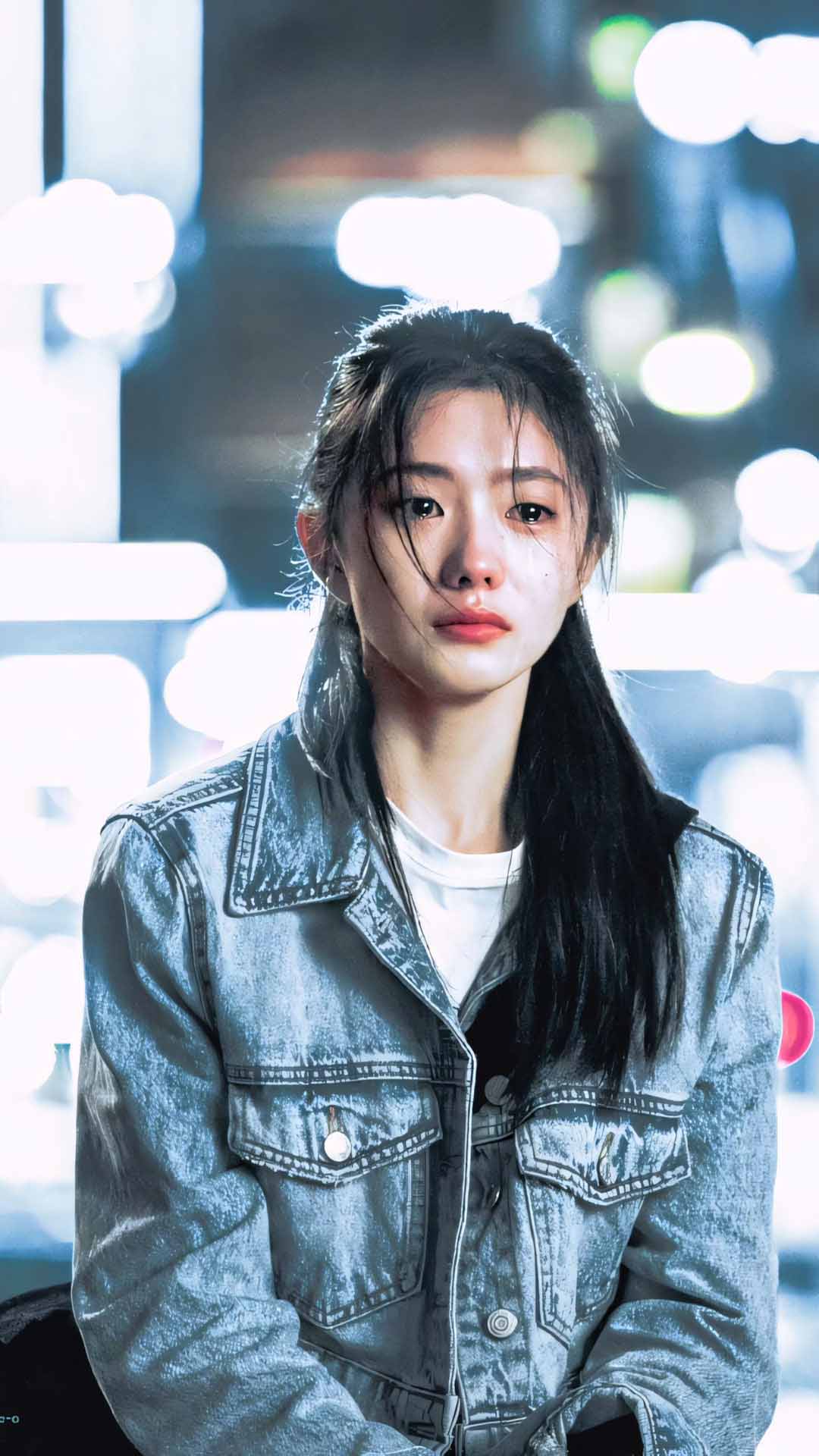 hinh anh co gai khoc trong dem 1920px 1080px full hd 2