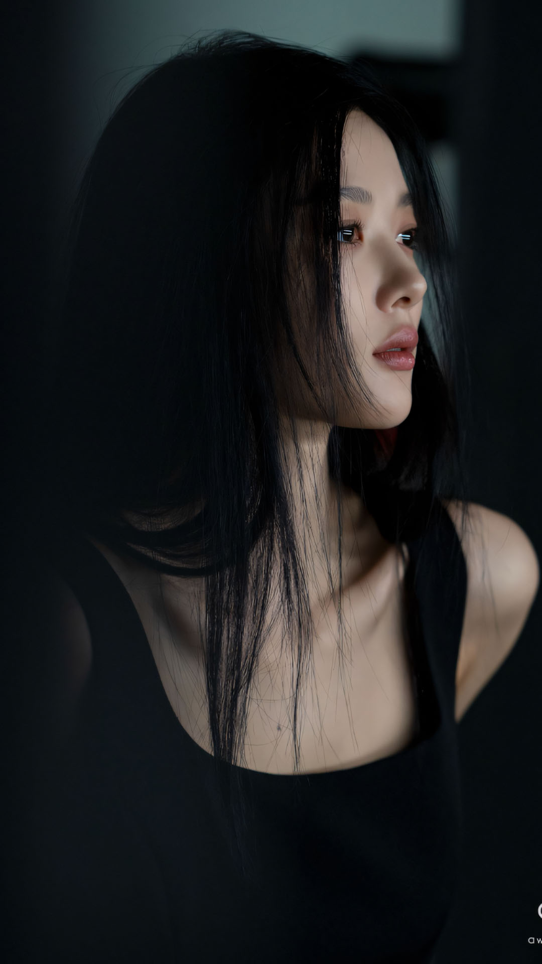 hinh anh co gai khoc trong dem 1920px 1080px full hd 4