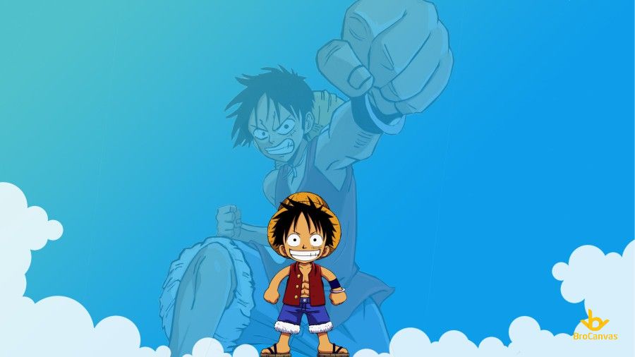Hình ảnh Luffy Chibi