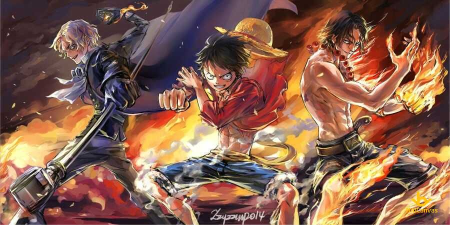 Hình Sabo, Luffy Và Ace