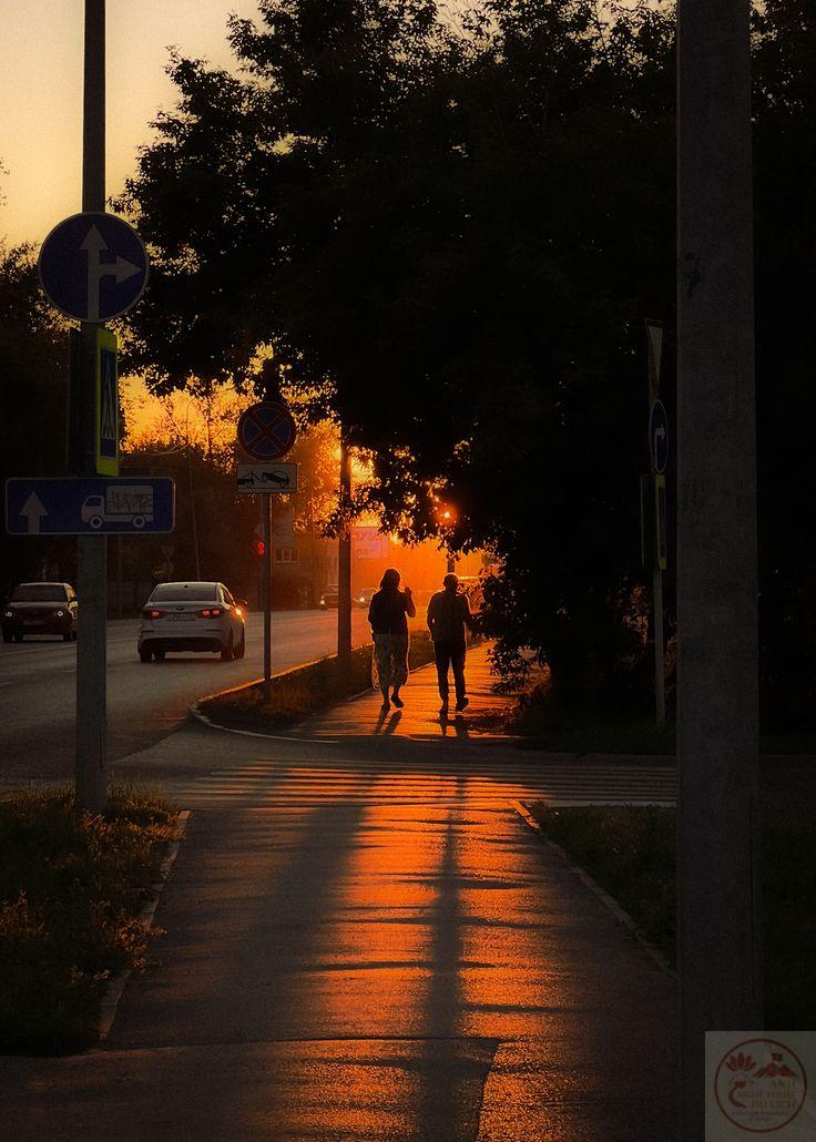 Hoàng hôn trên phố là bản hòa ca của ánh sáng và không gian đầy xúc cảm dịu dàng