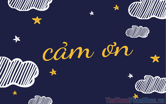 Những mẫu hình nền PowerPoint cảm ơn cuối slide đẹp nhất, tinh tế và ấn tượng