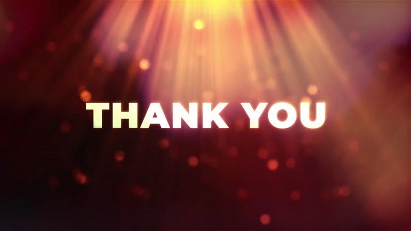 Hình nền Thank you 3D